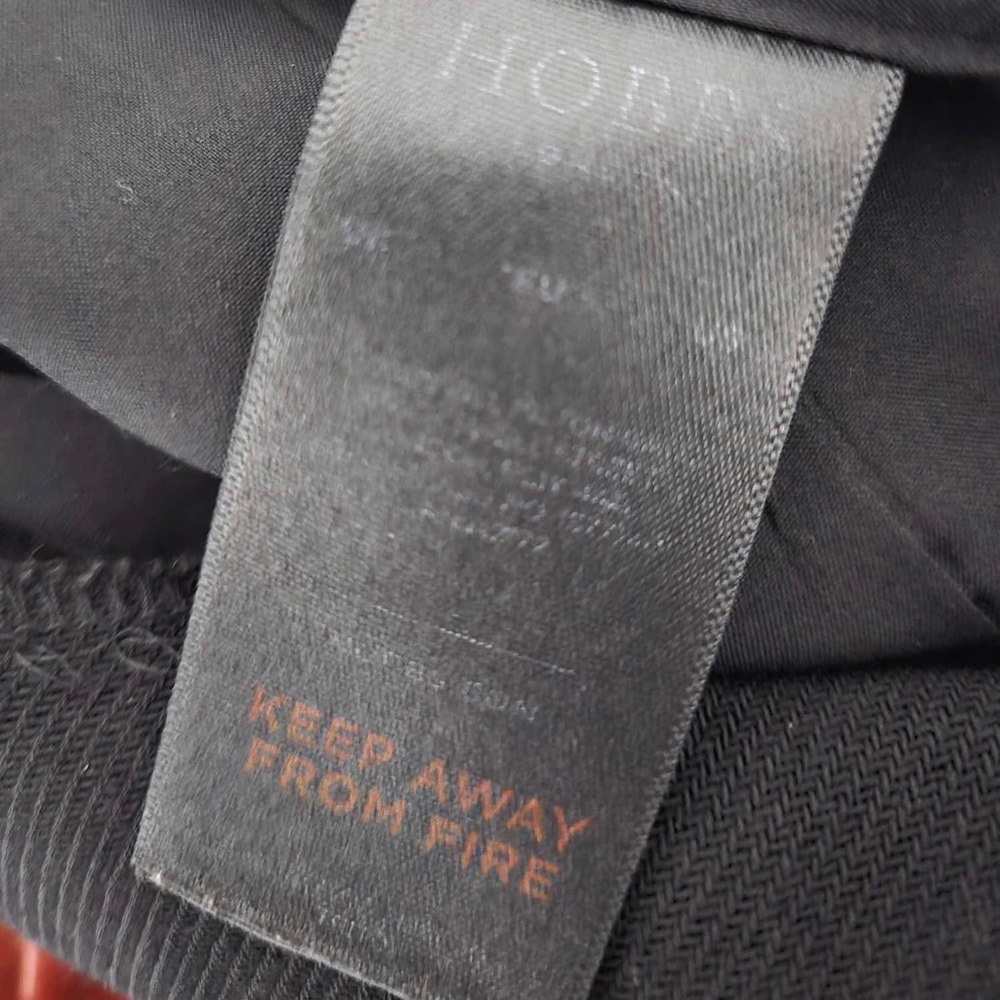 Hobbs London pencil skirt‎ size 6 black 100% wool knee length office business - Picture 6 of 6